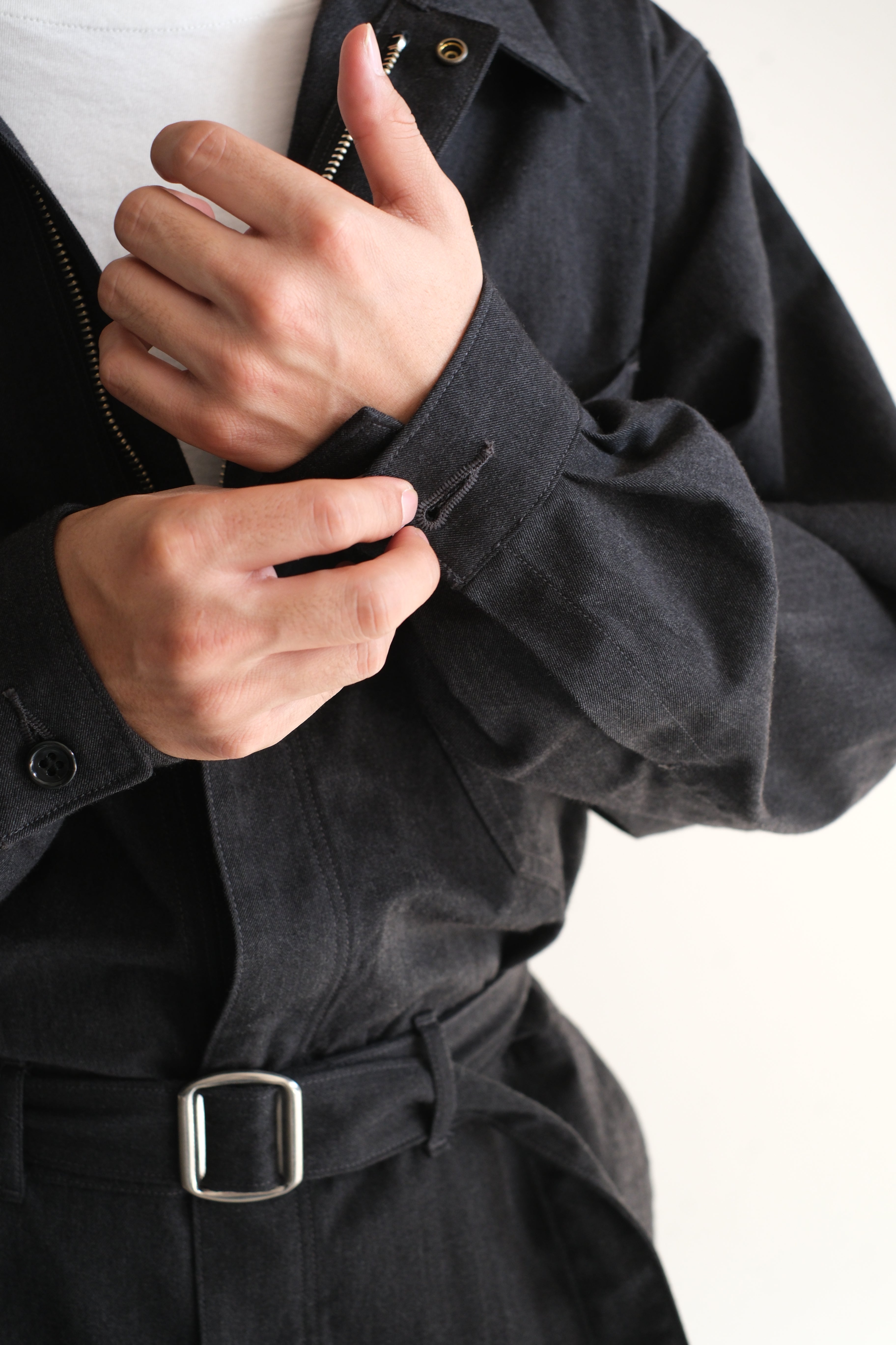 PHIGVEL -C/W AVIATOR JUMPSUIT- CHARCOAL – anemoscope