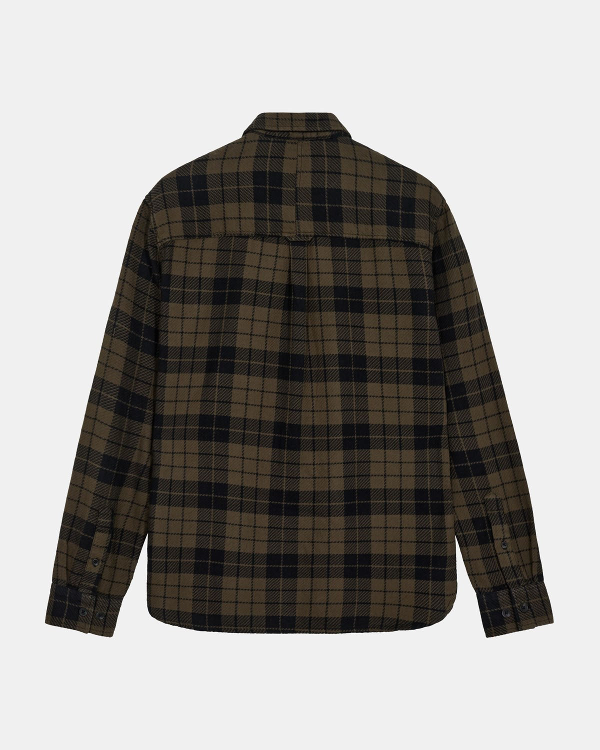 AKLEIF TWILL CHECK SHIRT - Forest night