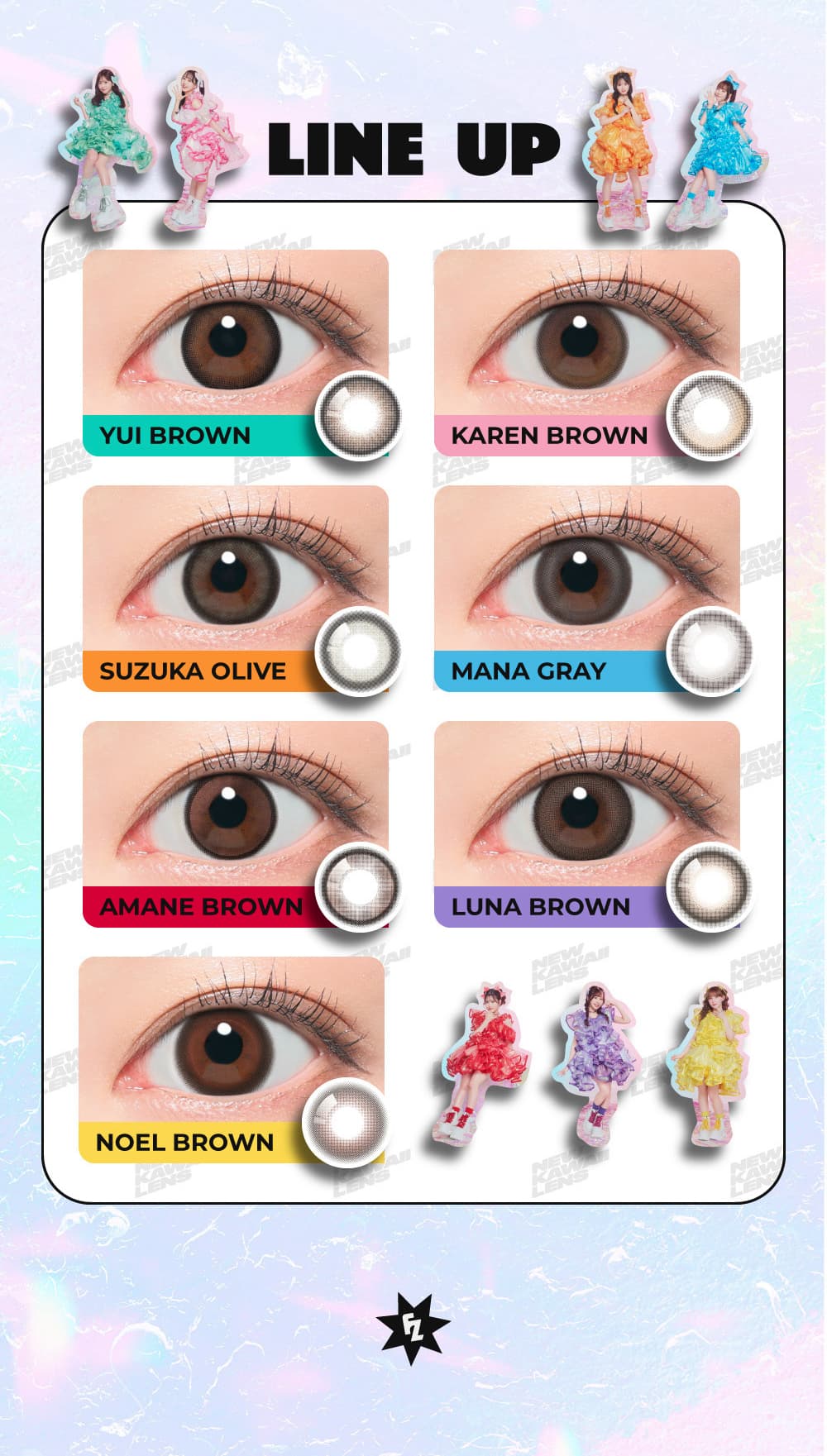 フルフル (FruFru)10枚入【SUZUKA OLIVE】 ｜大人のカラコン通販専門店