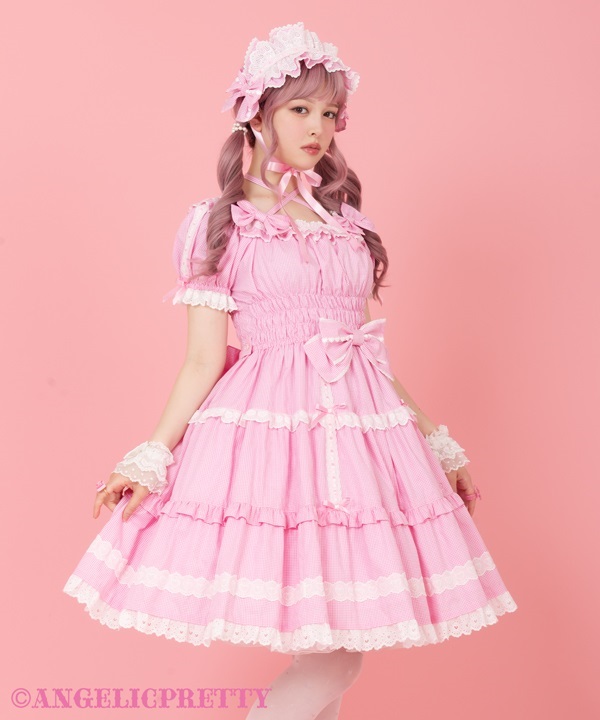 uhr uhr Heart Mom Dress ピンク1〜2y ウーア 完売品 希少！ Heart Mom