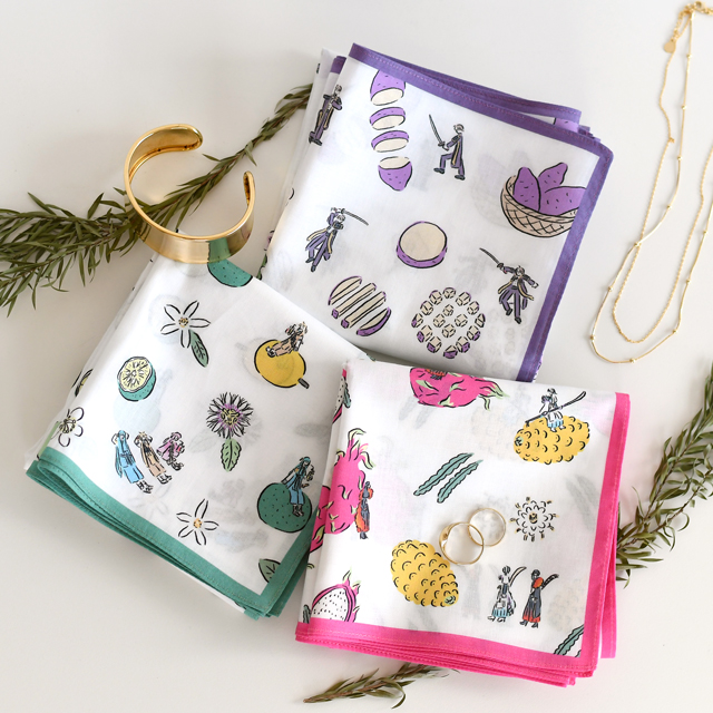 刀剣乱舞-ONLINE-｜バンダナ（千代金丸・治金丸・北谷菜切）