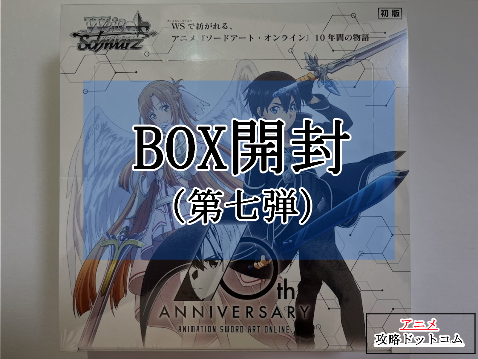 BOX開封記事】ヴァイス｜SAO10th（第二弾）