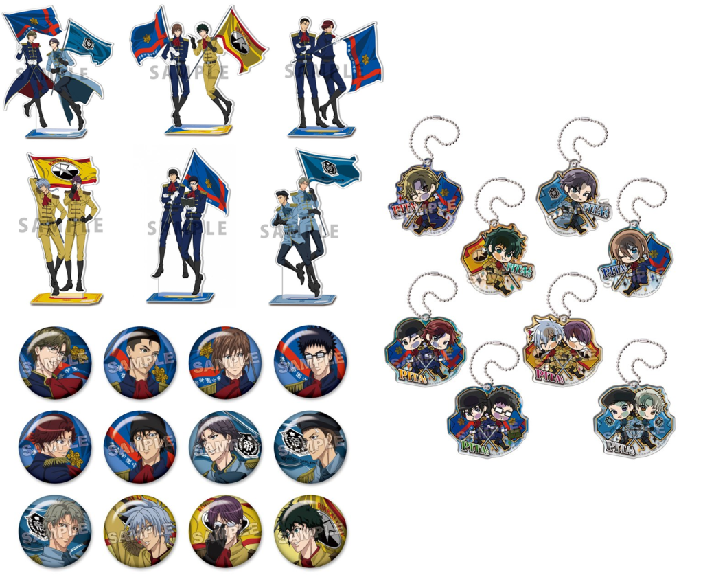 新テニスの王子様】「アクリルスタンド」「缶バッジ」「ぴた!でふぉめ