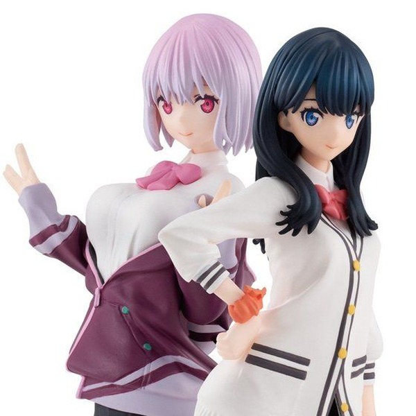SSSS.GRIDMAN」六花＆アカネのフィギュアセット登場！ 2人で並び立つ