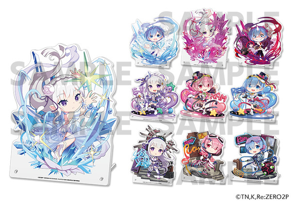 リゼロ」エミリア＆レム＆ラムが“渋スクフィギュア”衣装でグッズに