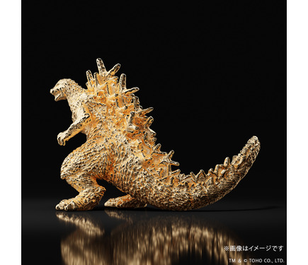 世界で100体限定♪ 「ゴジラ-1.0」金のゴジラ登場！新たなアクション
