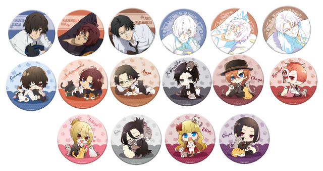 文スト」猫と戯れる太宰治、織田作之助、坂口安吾がキュート