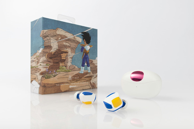 ドラゴンボール」悟空、ベジータのワイヤレスイヤホンが登場