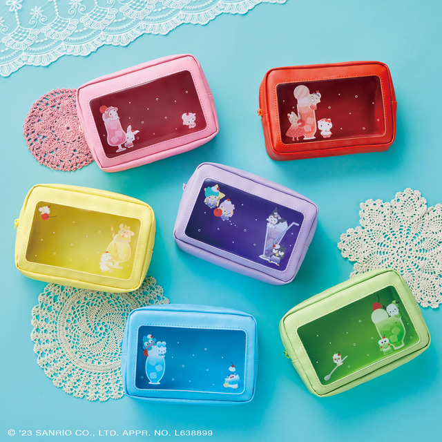 サンリオ」シナモン、クロミ、ハンギョドン…“推し色”のクリームソーダ