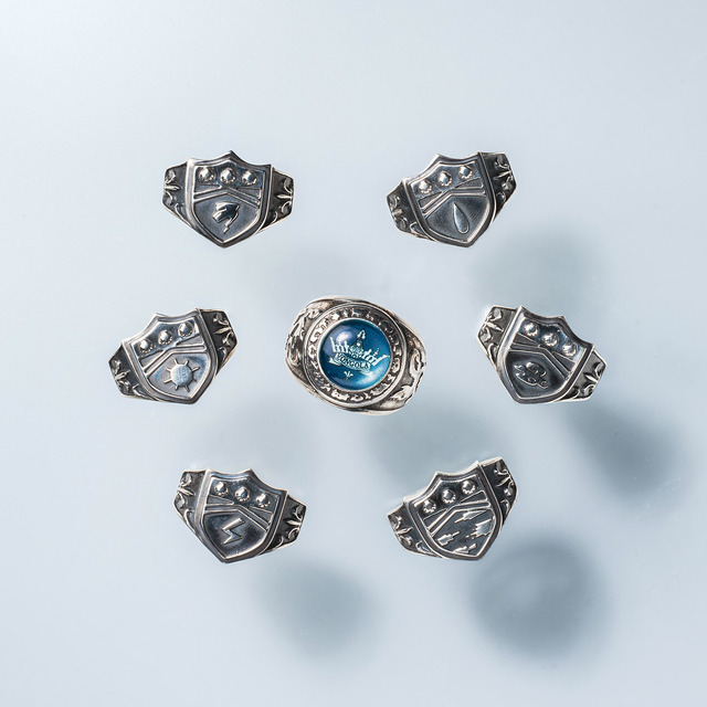 家庭教師ヒットマンREBORN!」7つの“ボンゴレリング”が本格的なシルバー