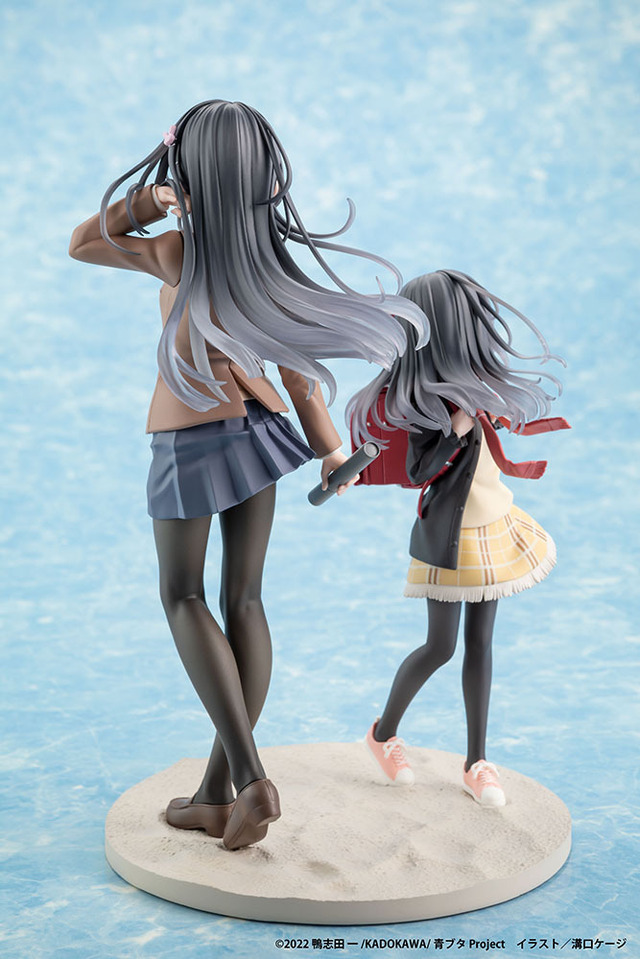 青ブタ」桜島麻衣＆ランドセルガールのフィギュアがセットに♪ B2