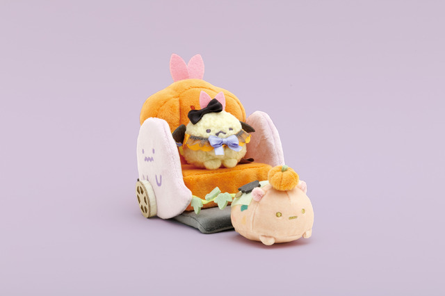 すみっコぐらし」えびてんのしっぽたちがリラックマと一緒にハロウィン