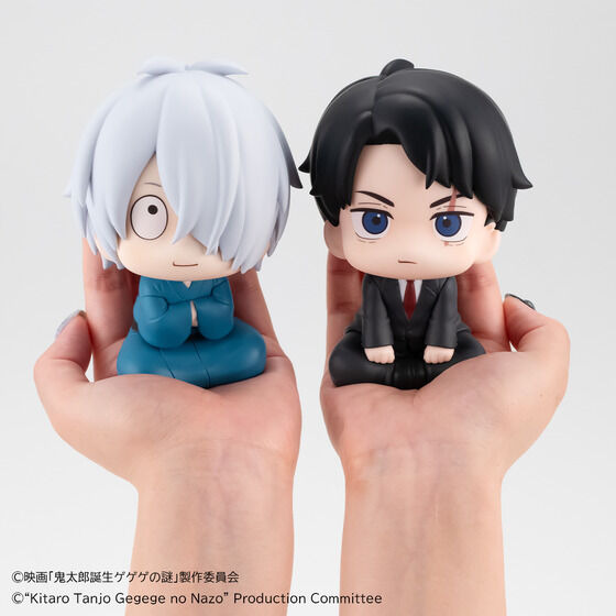 鬼太郎誕生 ゲゲゲの謎」鬼太郎の父＆水木がなかよくお座り♪ るかっぷ