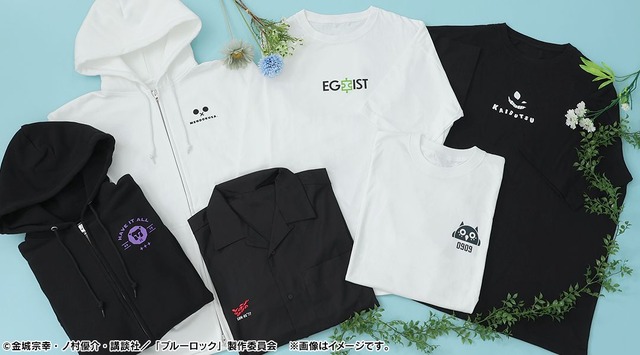 ブルーロック」潔世一や凪誠士郎と待ち合わせ♪ 推しとお揃いアパレル