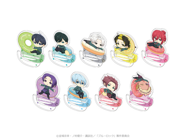 ブルーロック」潔世一、凪誠士郎、士道龍聖ら7名がパティシエ風衣装で