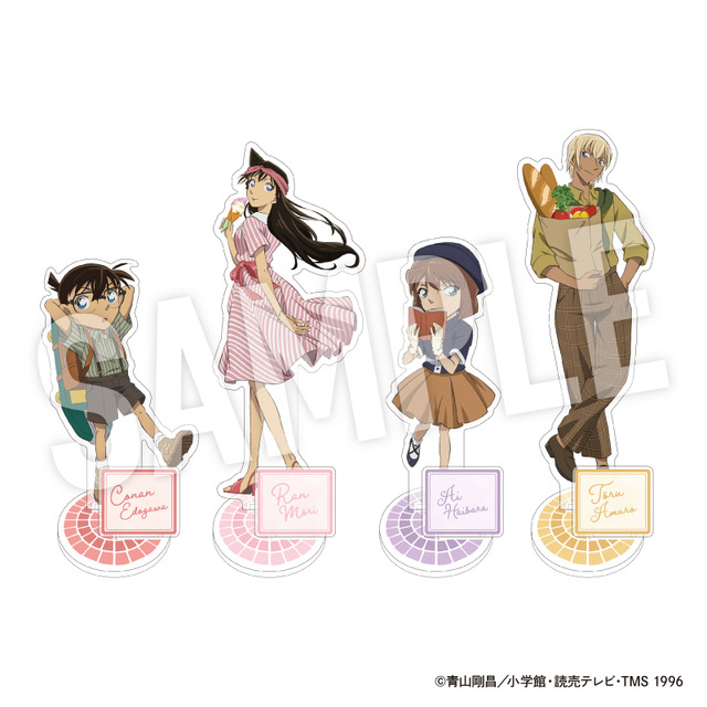 名探偵コナン」安室透、灰原哀たちがレトロファッションで休日を満喫