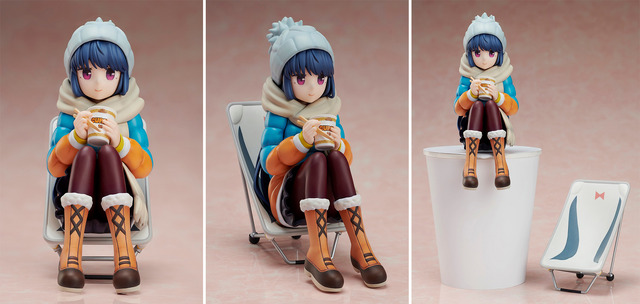 ゆるキャン△」志摩リン、“カレーめん”を食べる姿がキュート♪ぬーどる