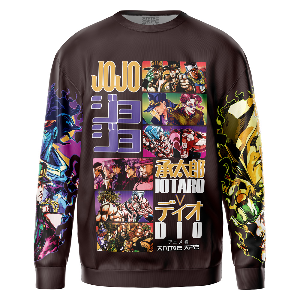 Stardust Crusaders Jojo's Bizarre Adventure Streetwear Sweatshirt