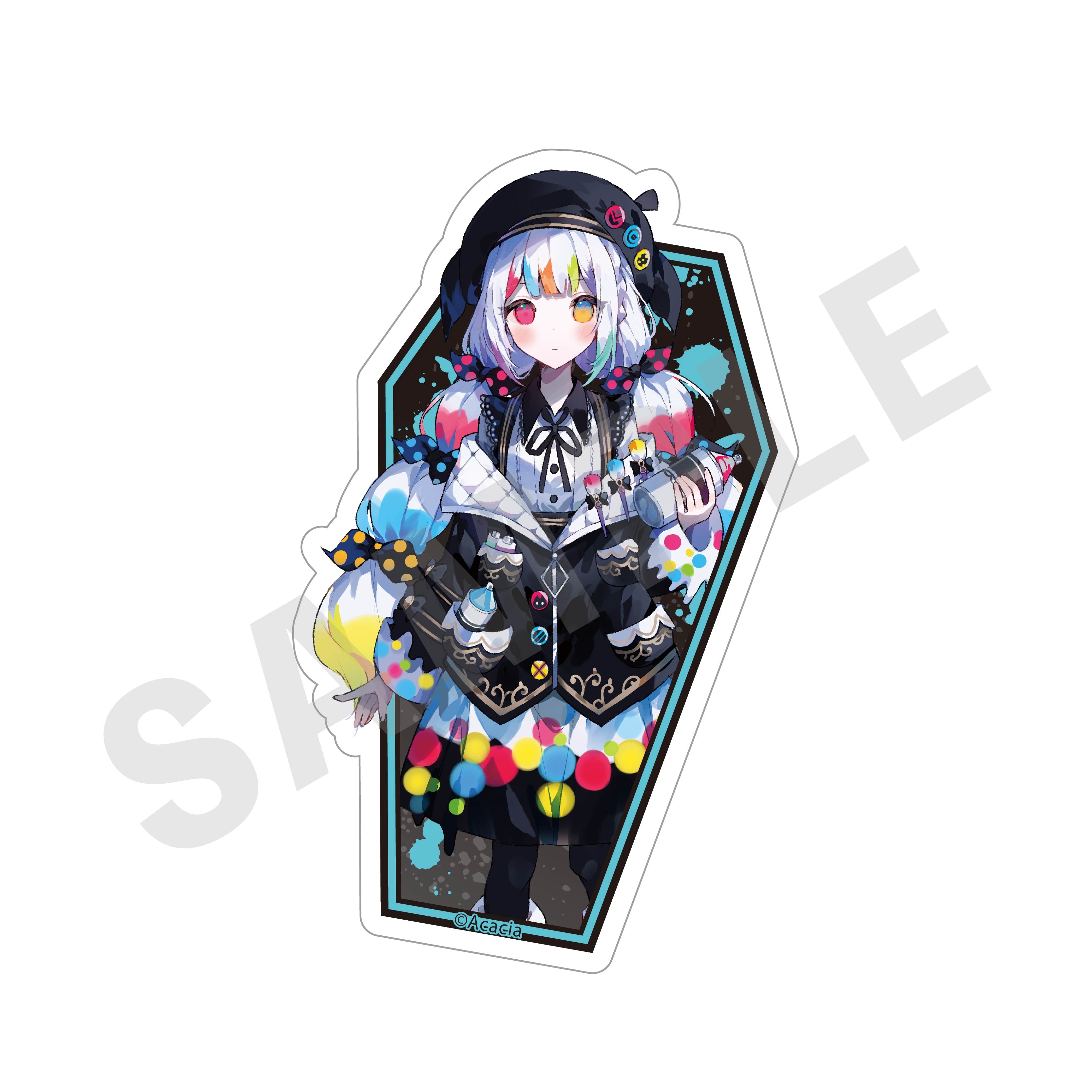 全種セット】「魔法少女ノ魔女裁判」トレーディングステッカー（全13種