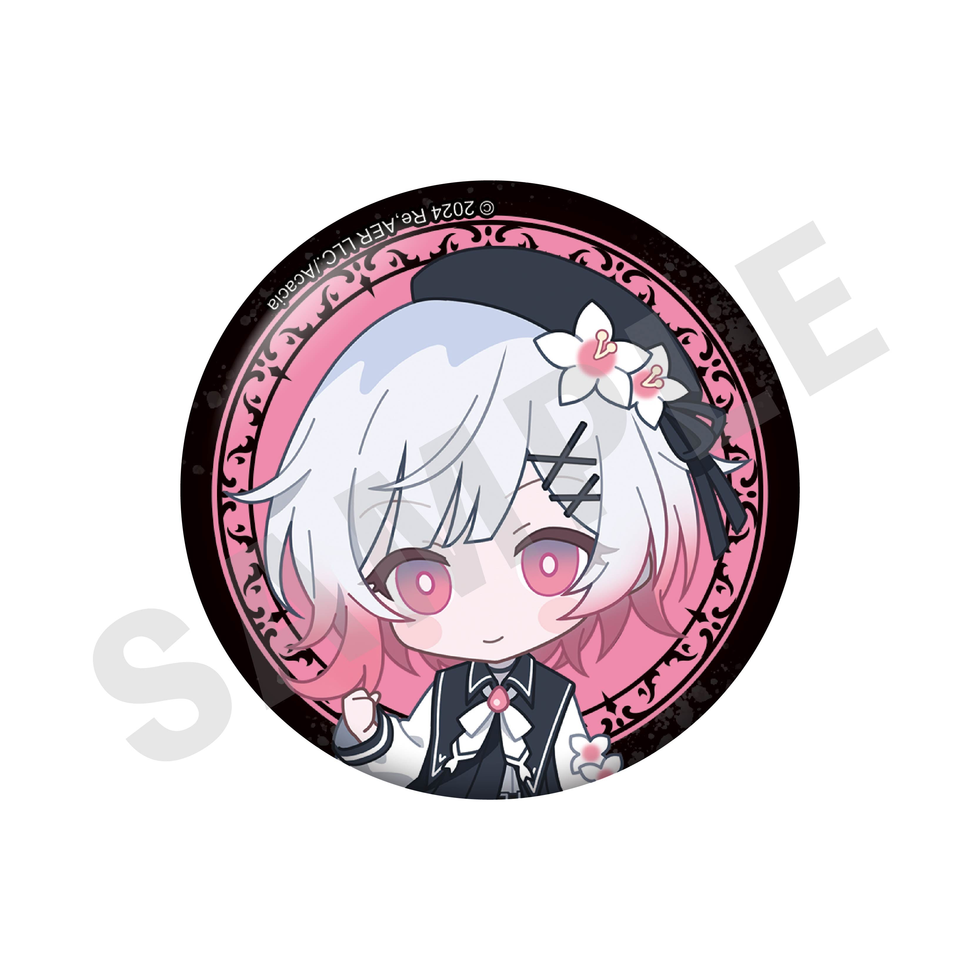 単品】「魔法少女ノ魔女裁判」トレーディングミニキャラ缶バッチ（全13