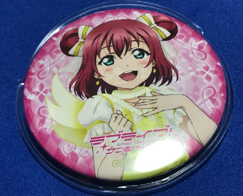 5th会場限定ガチャ結果内容と丸缶バッチカバーについて「ラブライブ