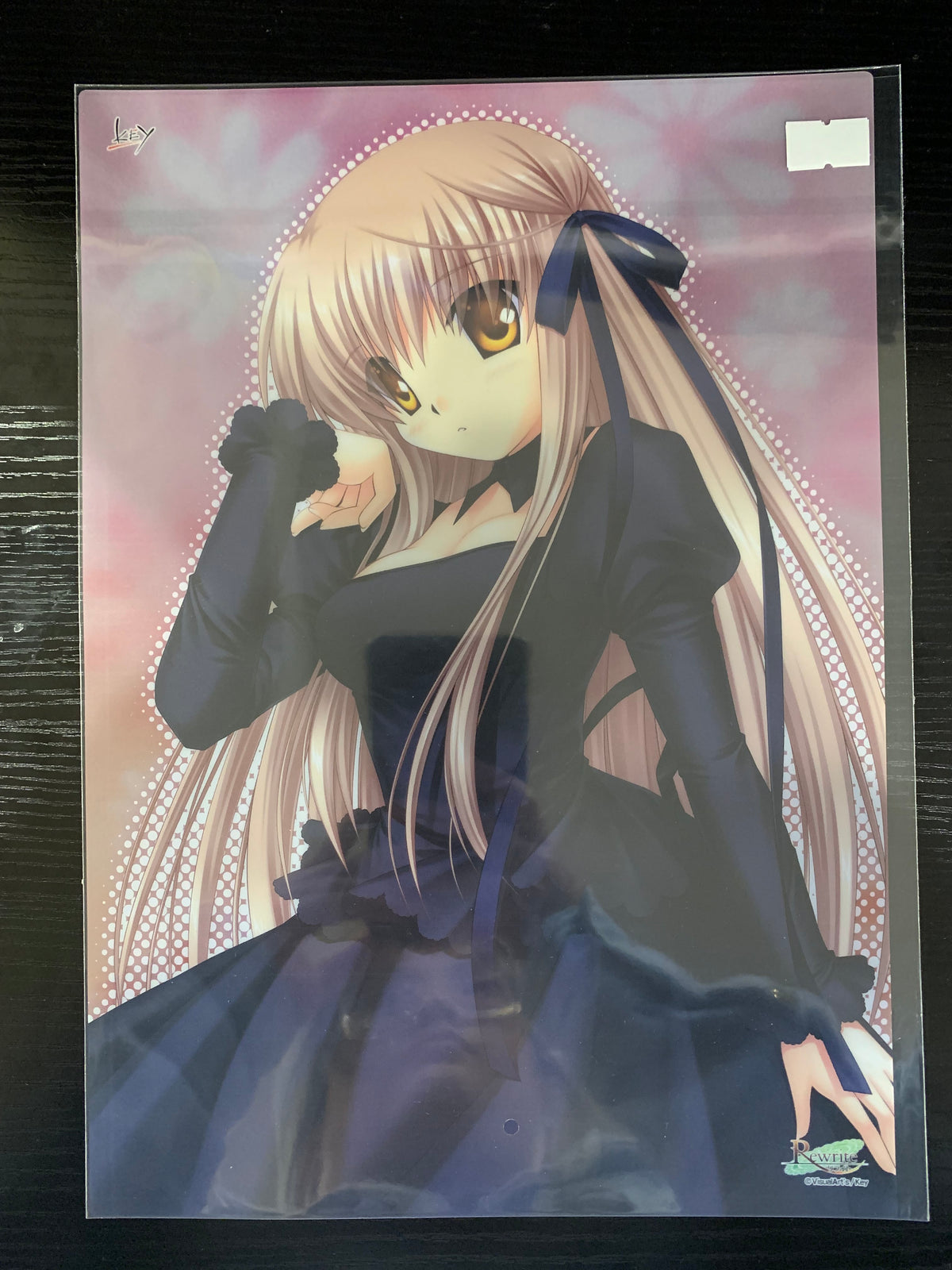 Akane Senri (Black Dress ver.) Rewrite Clear Poster