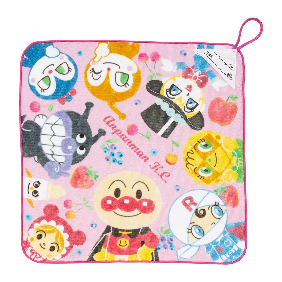 水彩フルーツ柄ループ付きタオル｜アイテム｜アンパンマンキッズ