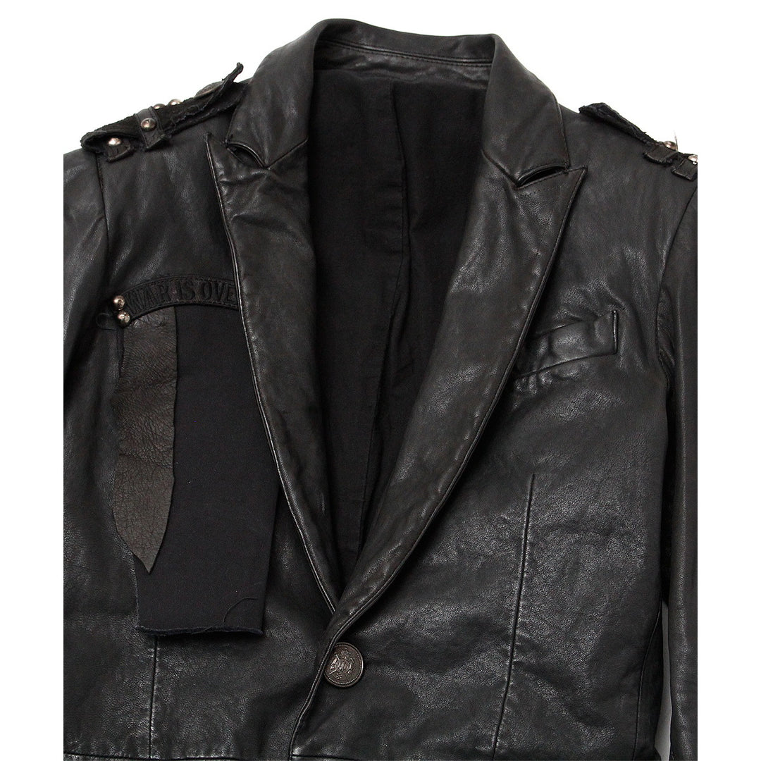 SWITCHBLADE(スイッチブレード)SPECIAL REMAKE LEATHER LONG JACKET