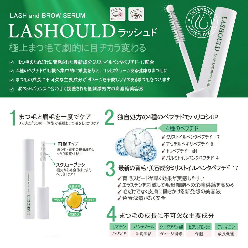 LASHOULD ラッシュド（まつ毛・眉毛美容液） – ansene-clinic