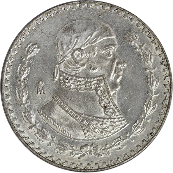 メキシコ 1ペソ銀貨 (ESTADOS UNIDOS MEXICANOS ·UN PESO)の買取価格