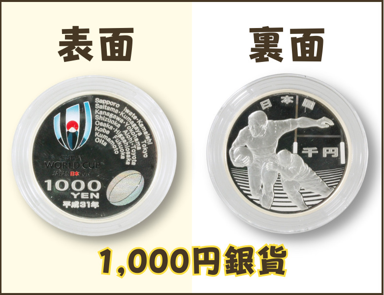 ラグビーワールドカップ2019日本大会記念1万円金貨の価値 | 古銭買取