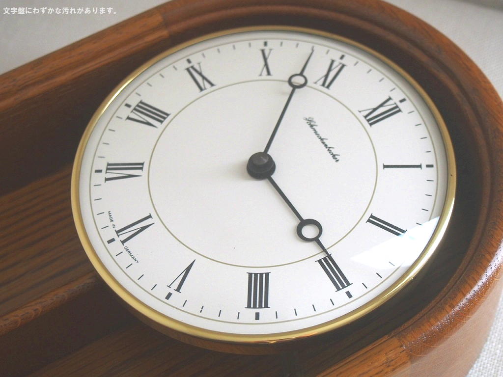 ミッドセンチュリー レトロ Schmeckenbecher 木製の壁掛け時計