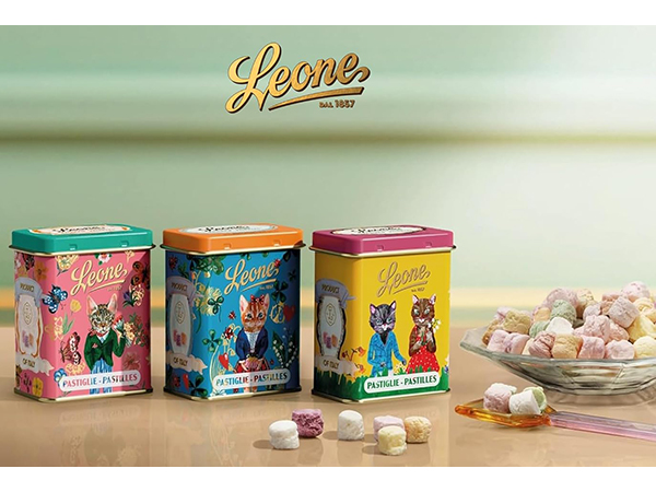 ミックスキャンディー 猫柄ミニ缶3個セット 「Nathalie Lété ナタリー