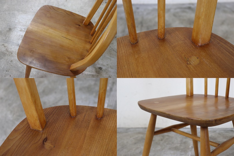 イギリス アーコール社 ercol フープバックチェア（背もたれ4本） ち14-7