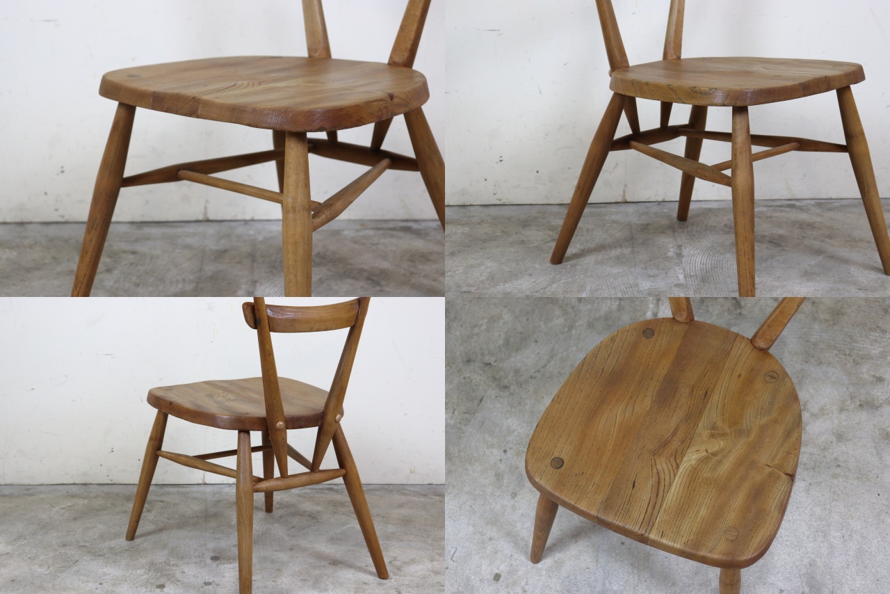 お買い得！ イギリス アーコール社 ercol チャイルドチェア ブルー