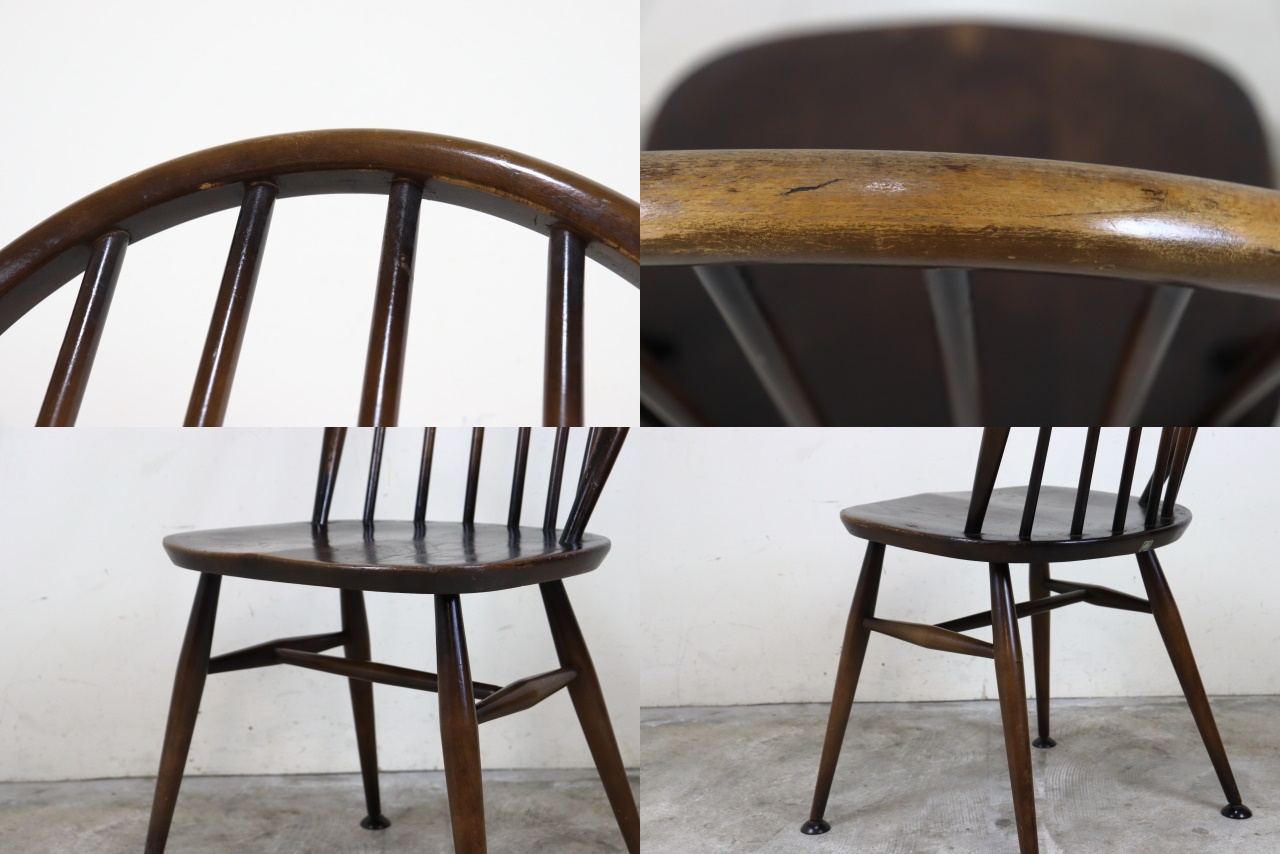 イギリス アーコール社 ercol フープバックチェア（背もたれ6本