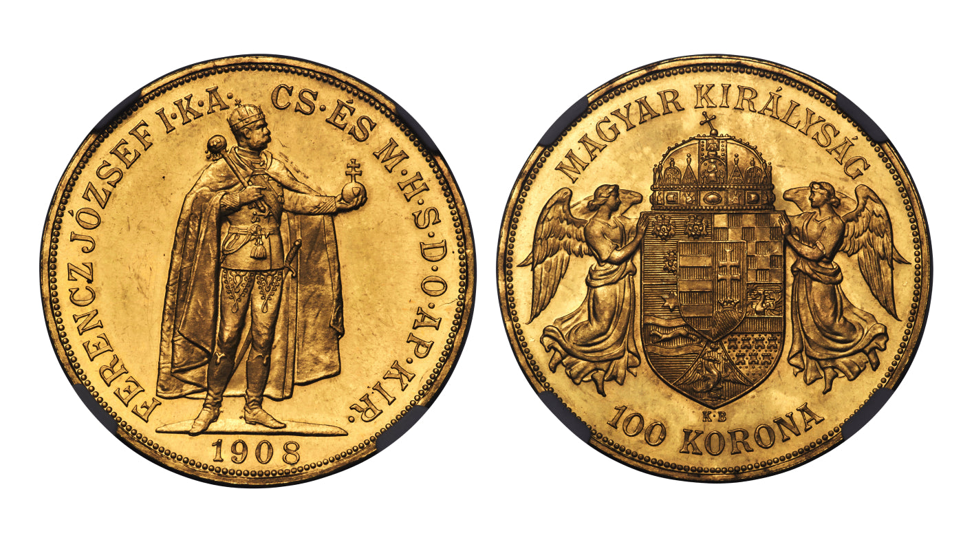 ハンガリー王として威厳たっぷりのフランツヨーゼフ1世！珍しい立像の