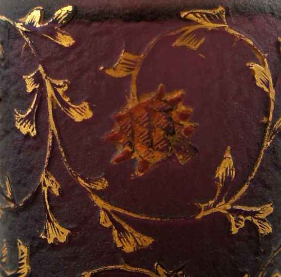 ドーム・ナンシー「アザミ文様香水瓶」《アンティックかとう》