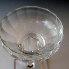 オールドバカラ「シャンパンクープグラス」《アンティックかとう》