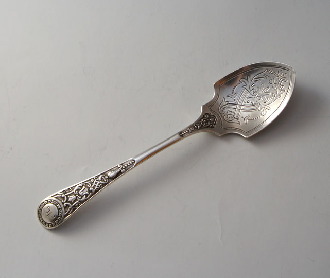 イギリス／シェフィールド「ジャムスプーン」《アンティックかとう》