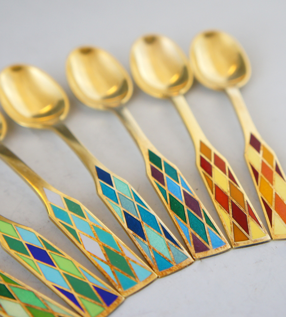 ジョージ・ジェンセン「箱入スプーン8本セット」《アンティックかとう》