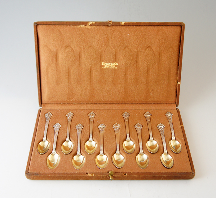 ティファニー「スプーン箱入12本セット」《アンティックかとう》