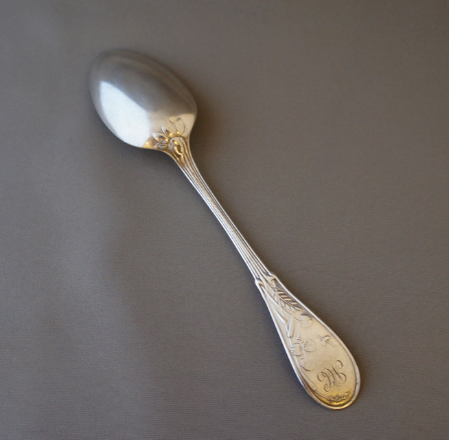 ティファニー「花鳥文 ティースプーン ” Audubon “ 1956年