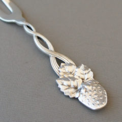 Tiffany 純銀 ストロベリー フルーツフォーク ティファニー