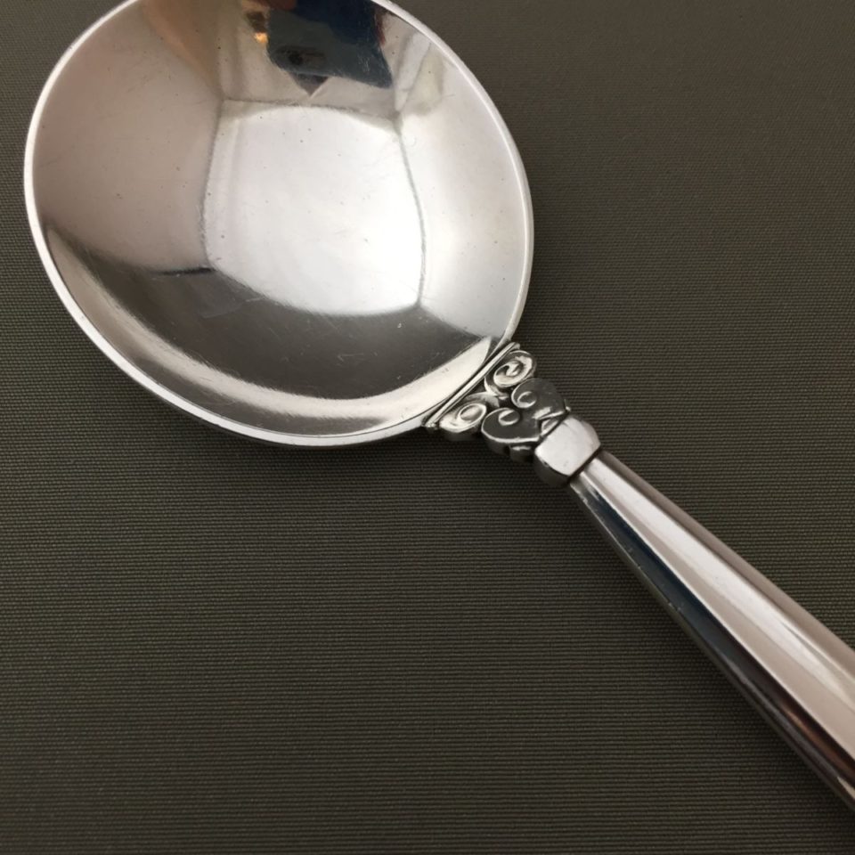 ジョージ・ジェンセン「“Acorn” スープスプーン 長さ13cm