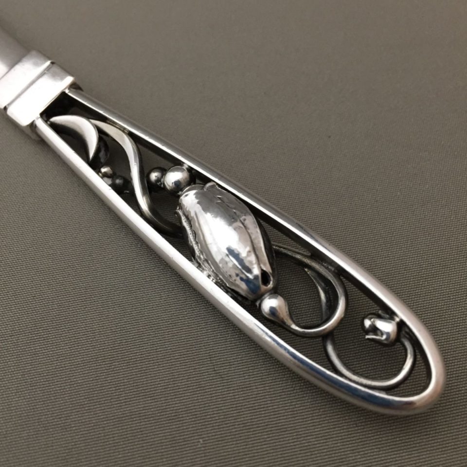 ジョージ・ジェンセン「ペーパーナイフ ”Blossom” 長さ17.5cm