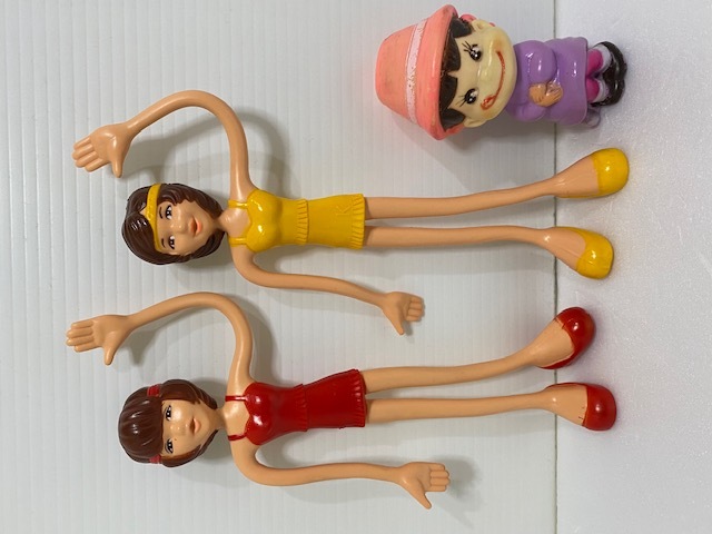 抽選品☆2体セット☆雪印アイスクリーム☆ピンク・レディー☆ミー