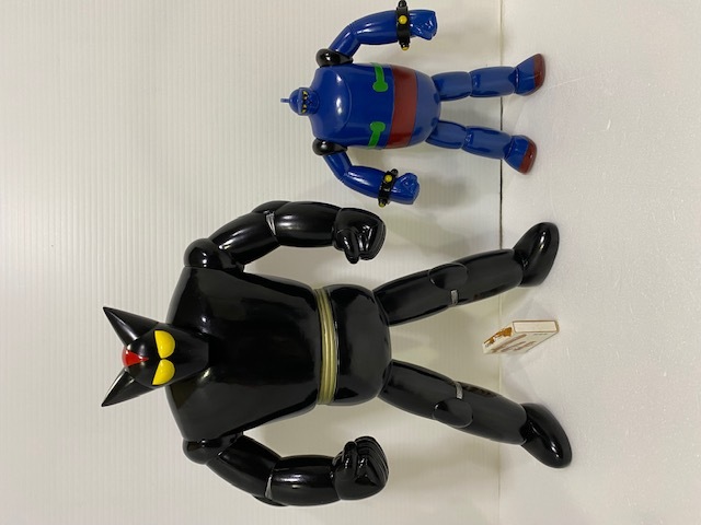 大型☆ブラックオックス☆鉄人28号☆ソフビ人形 29．5cm