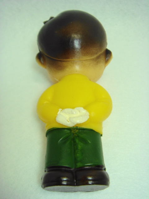 初代 SONY ソニー坊や ソフビ人形 10．2cm 当時物 企業物 非売品