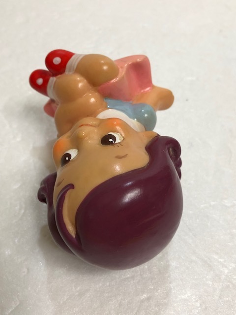 第一勧業銀行 のばらチャン ソフビ人形 貯金箱 8．2cm 当時物 企業